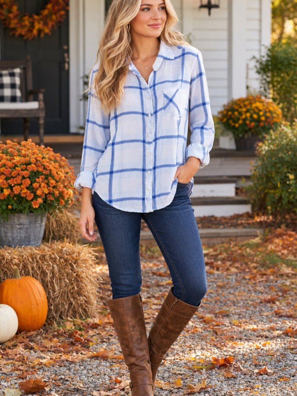 Style & Co. Plaid Shirt